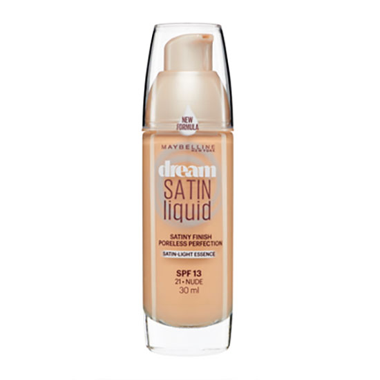 Maybelline Dream Satin Liquid Foundation SPF 13 21-Nude
