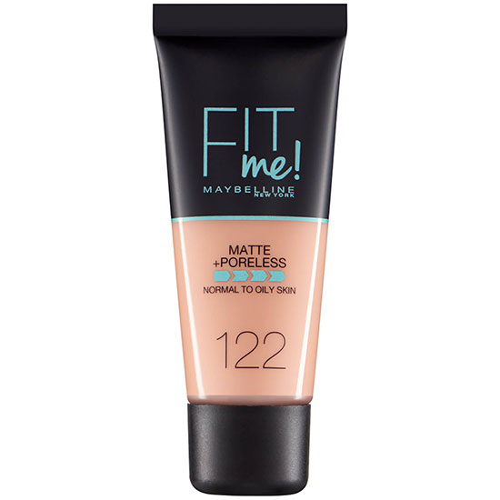 Maybelline Fit Me! Matte & Poreless Foundation 122 Creamy Beige