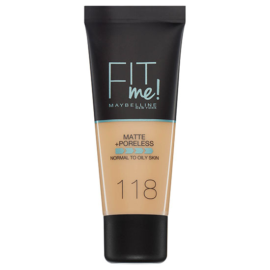 Maybelline Fit Me! Matte & Poreless Foundation 124 Soft Sand