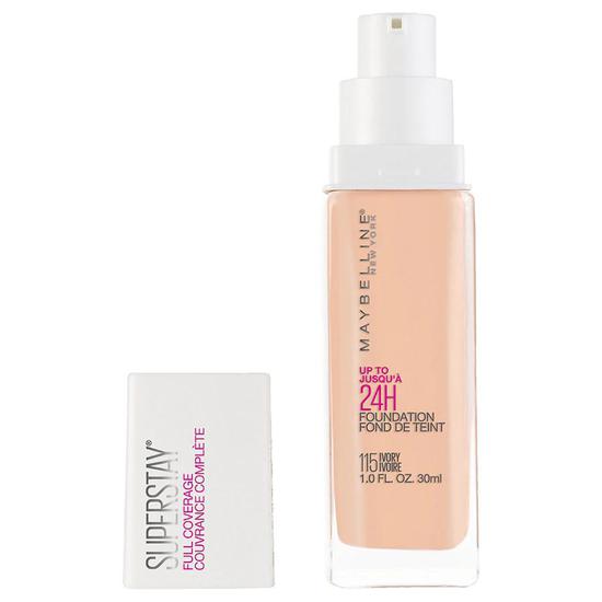 Maybelline Superstay 24h Liquid Foundation 115-Ivory