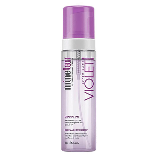 MineTan Violet Everyday Glow Gradual Tan Foam