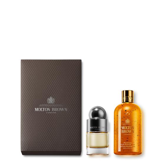Molton Brown 50ml Mesmerizing Oudh Accord & Gold Fragrance Gift Set 2 oz