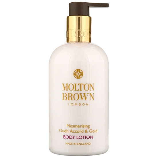 Molton Brown Mesmerizing Oudh Accord & Gold Body Lotion 10 oz
