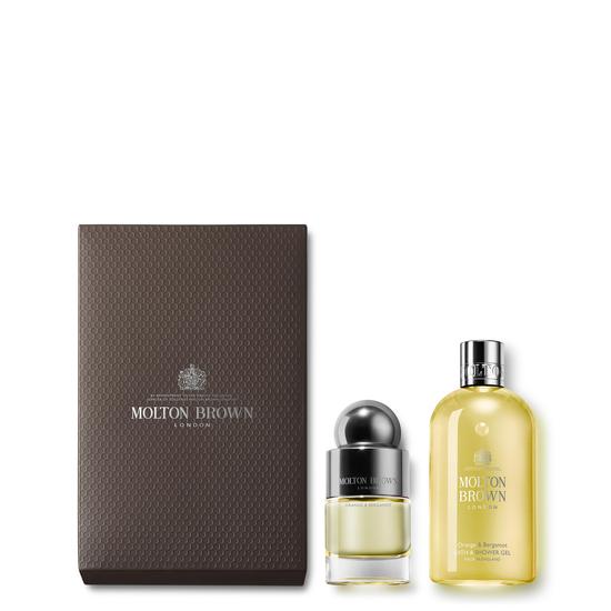 Molton Brown Orange Bergamot Fragrance Gift Set 1 x 300ml, 1 x 2 oz