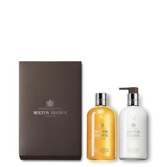 Molton Brown Vetiver & Grapefruit Shower Gel & Lotion Set