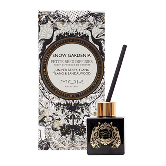 MOR Emporium Classics Petite Reed Diffuser Snow Gardenia 1 oz