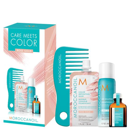 Moroccanoil Care Meets Color Blonde Bundle