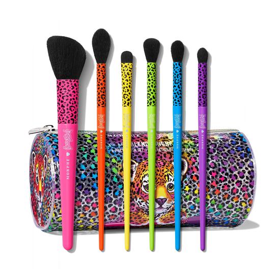 Morphe X Lisa Frank Blend Bright Makeup Brush Set