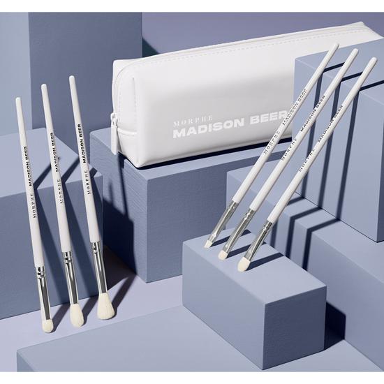 Morphe x Madison Beer Channel Surfing 6-piece Brush Set | Cosmetify