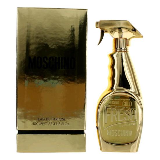 Moschino Gold Fresh Couture Eau De Toilette Vapo 3 oz
