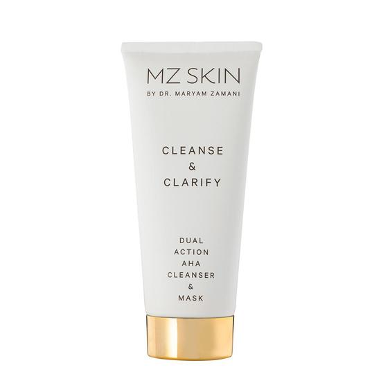 MZ Skin Cleanse & Clarify Dual Action AHA Cleanser & Mask 3 oz