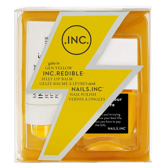 Nails Inc Gen Yellow Nail Varnish Duo