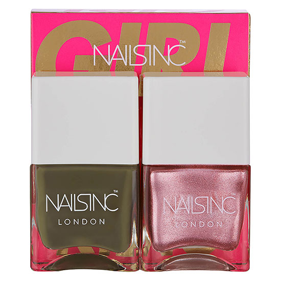 Nails Inc Nail Polish Duo Girl King