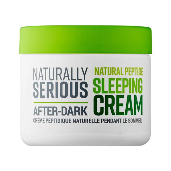 Naturally Serious After-Dark Natural Peptide Sleeping Cream 2 oz