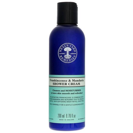 Neal's Yard Remedies Frankincense & Mandarin Shower Cream 7 oz