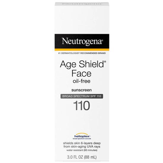 Neutrogena Age Shield Face Oil-Free Sunscreen SPF 110 3 oz
