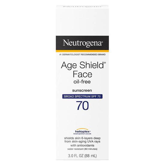 Neutrogena Age Shield Face Oil-Free Sunscreen SPF 70 88ml