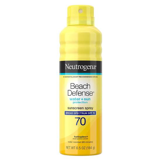 Neutrogena Beach Defense Sunscreen Spray SPF 70 6 oz
