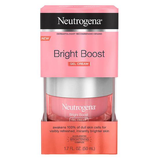 Neutrogena Bright Boost Brightening Gel Moisturizing Face Cream 2 oz