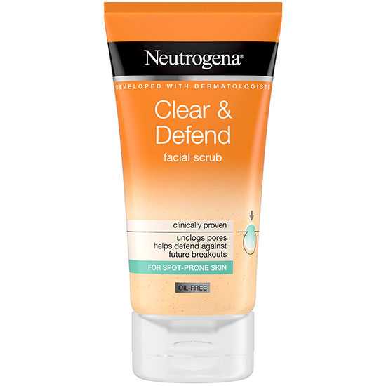 Neutrogena Clear & Defend Facial Scrub
