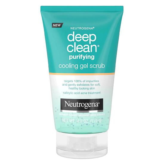 Neutrogena Purifying Cooling Gel Scrub 4 oz