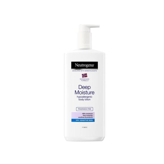 Neutrogena Deep Moistuire Body Lotion For Sensitive Skin 14 oz