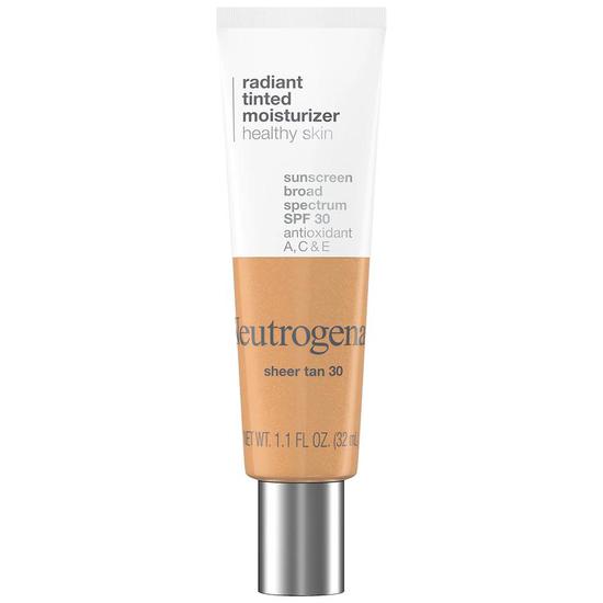 Neutrogena Radiant Tinted Moisturizer Broad Spectrum SPF 30 Sheer Tan 30