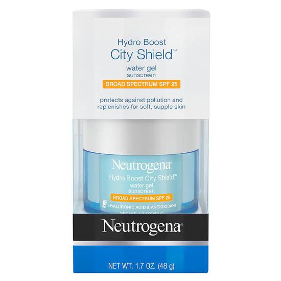 Neutrogena Hydro Boost City Shield Water Gel Sunscreen SPF 25 2 oz
