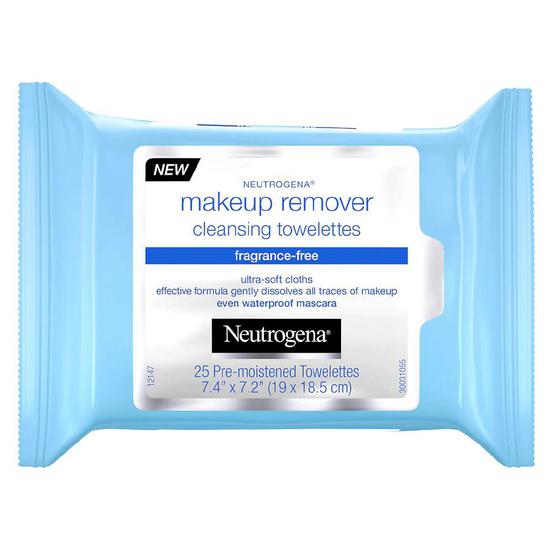 Neutrogena Makeup Remover Cleansing Towelettes - Fragrance Free x 25