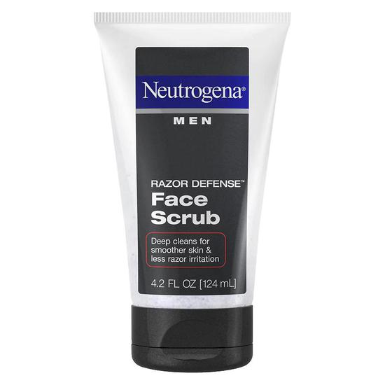 Neutrogena Razor Defense Face Scrub 4 oz