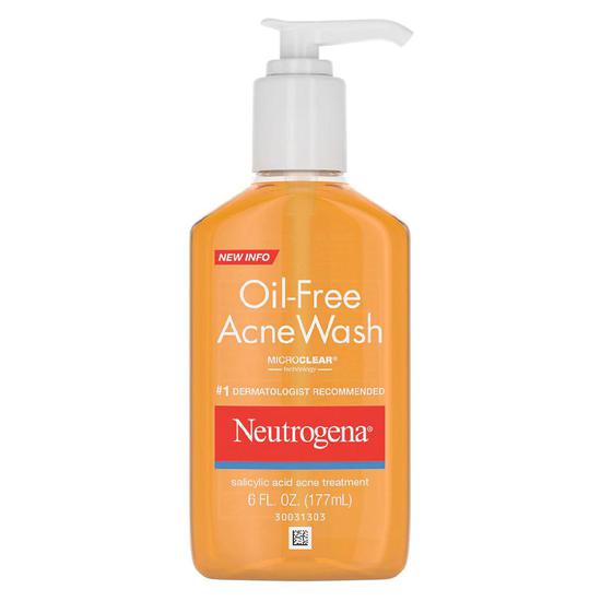 Neutrogena Oil-Free Acne Wash 6 oz