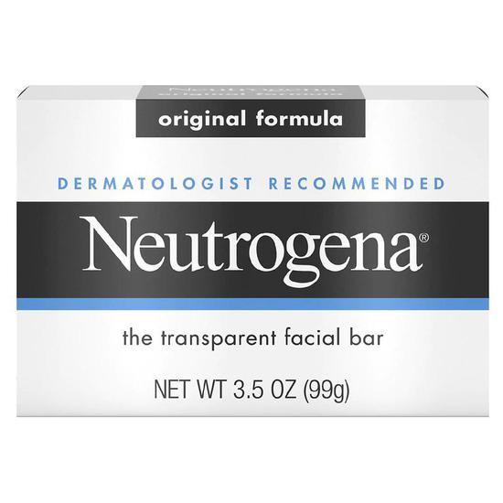 Neutrogena Original Face Soap Bar Original Scent 3 oz