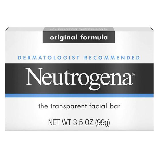 Neutrogena Original Face Soap Bar Original Scent 3 oz