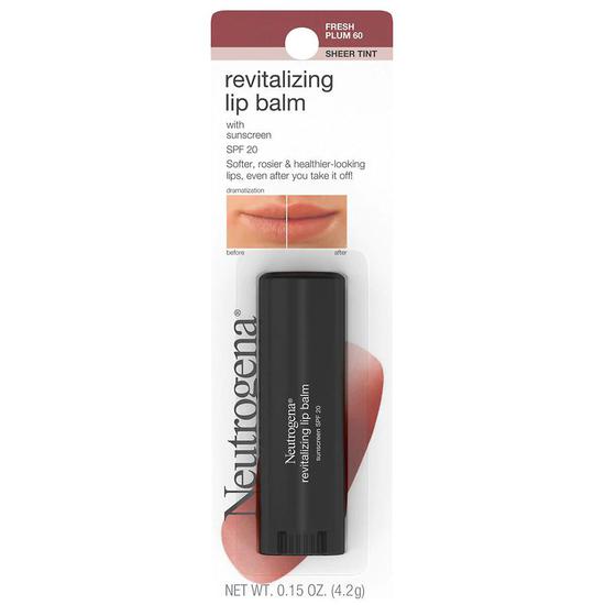 Neutrogena Revitalizing Lip Balm SPF 20 Fresh Plum