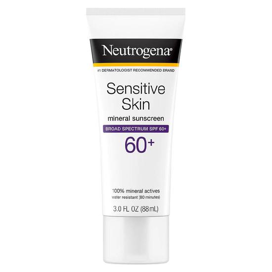 Neutrogena Sensitive Skin Sunscreen Lotion SPF 60+ 3 oz
