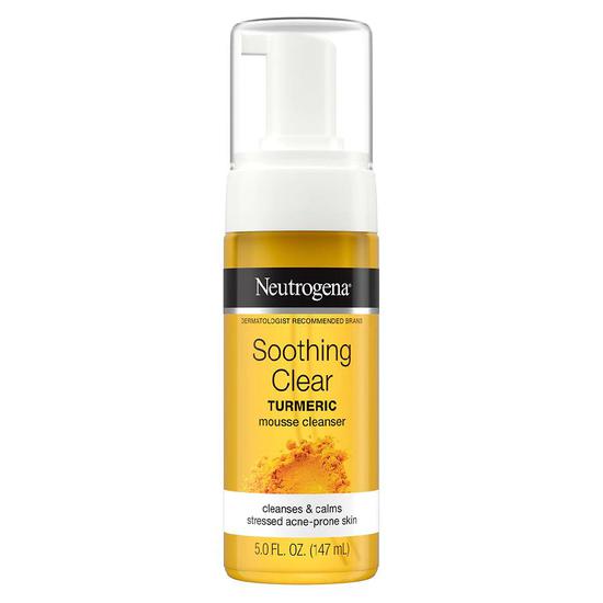 Neutrogena Soothing Clear Turmeric Mousse Cleanser 5 oz