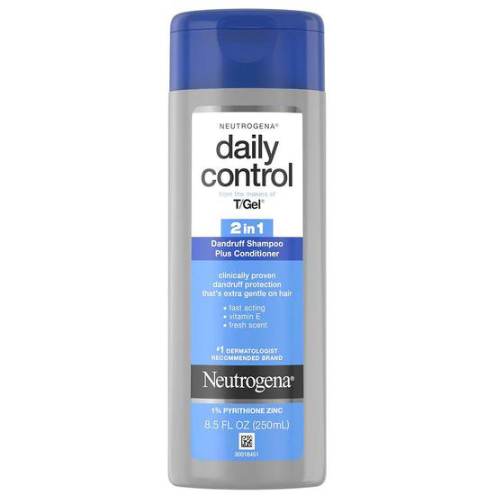 Neutrogena T Gel Daily Control 2 In 1 Shampoo & Conditioner 8 oz