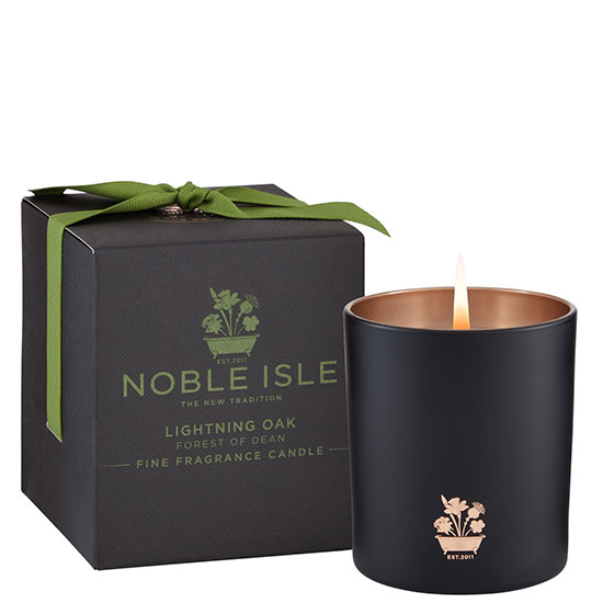 Noble Isle Limited Lightening Oak Fine Fragrance Candle 7 oz