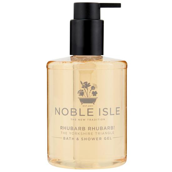Noble Isle Limited Rhubarb Rhubarb Bath & Shower Gel 8 oz