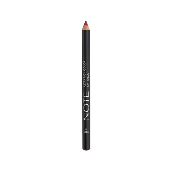 Note Cosmetics Ultra Rich Color Lip Pencil 03 Nude Rose
