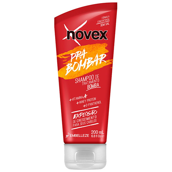 Novex Boost Pra Bombar Shampoo 7 oz
