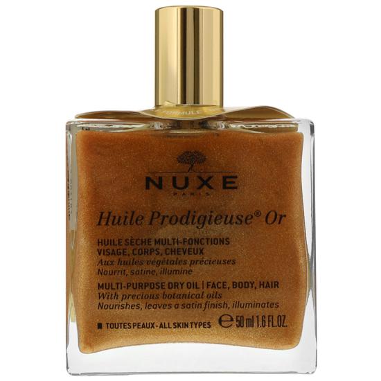 Nuxe Huile Prodigieuse Or Multi Usage Dry Oil Golden Shimmer 2 oz