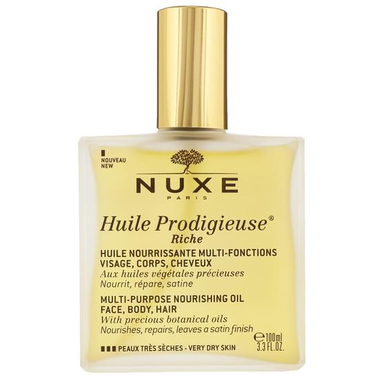 Nuxe Huile Prodigieuse Riche Multi-Purpose Nourishing Oil