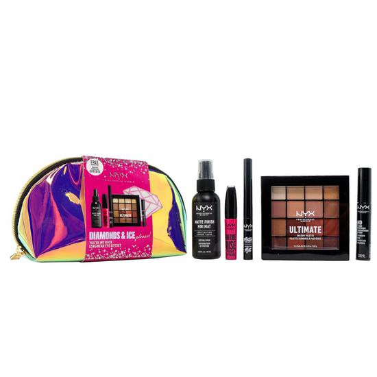 NYX Professional Makeup Diamonds & Ice Please You're My Rock Longwear Eye Gift Set