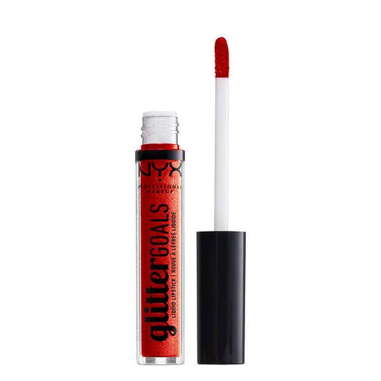 NYX Professional Makeup Glitter Goals Liquid Lipstick Shimmy