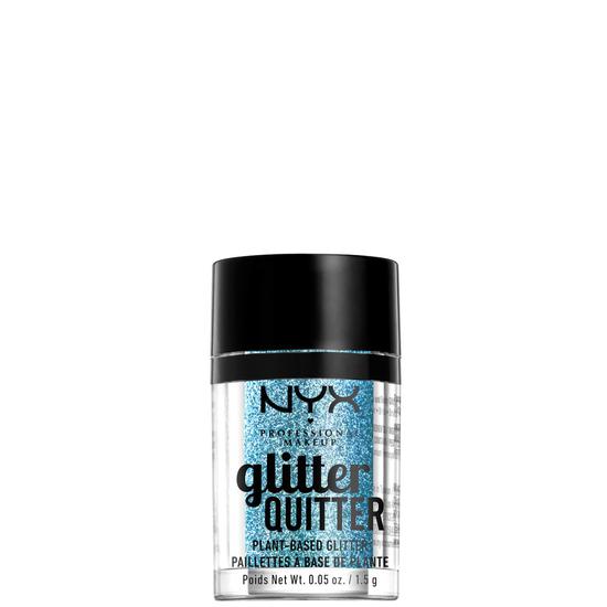 NYX Professional Makeup Glitter Quitter Plant Based Glitter Blue