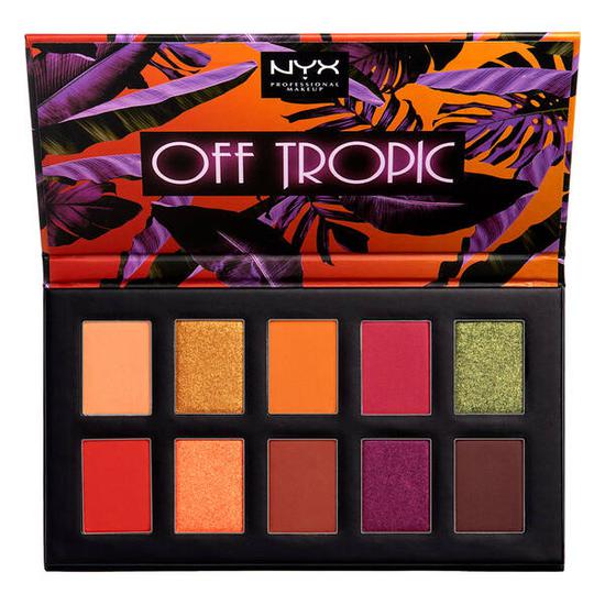 NYX Professional Makeup Off Tropic Shadow Palette Shifting Sand