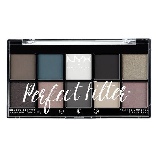 NYX Professional Makeup Perfect Filter Shadow Palette Gloomy Days