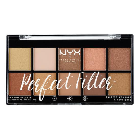 NYX Professional Makeup Perfect Filter Shadow Palette Golden Hour