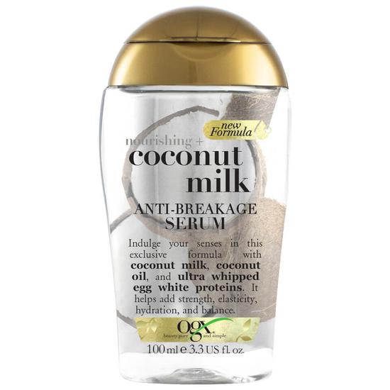 OGX® Coconut Milk Anti-Breakage Hair Serum For Damaged Hair 3 oz